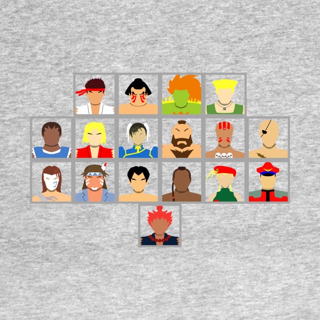 Select Your Character-Super Street Fighter 2 Turbo by MagicFlounder